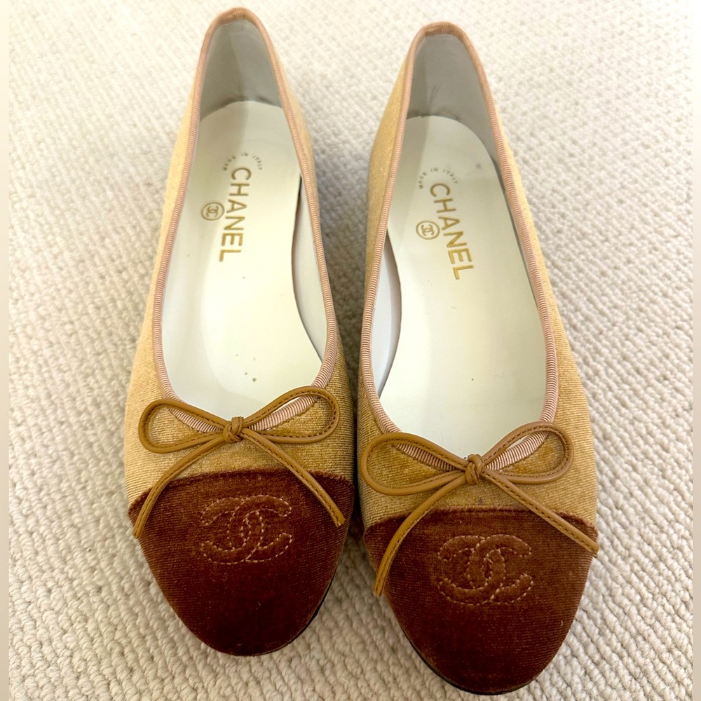 Velvet Ballet Flats